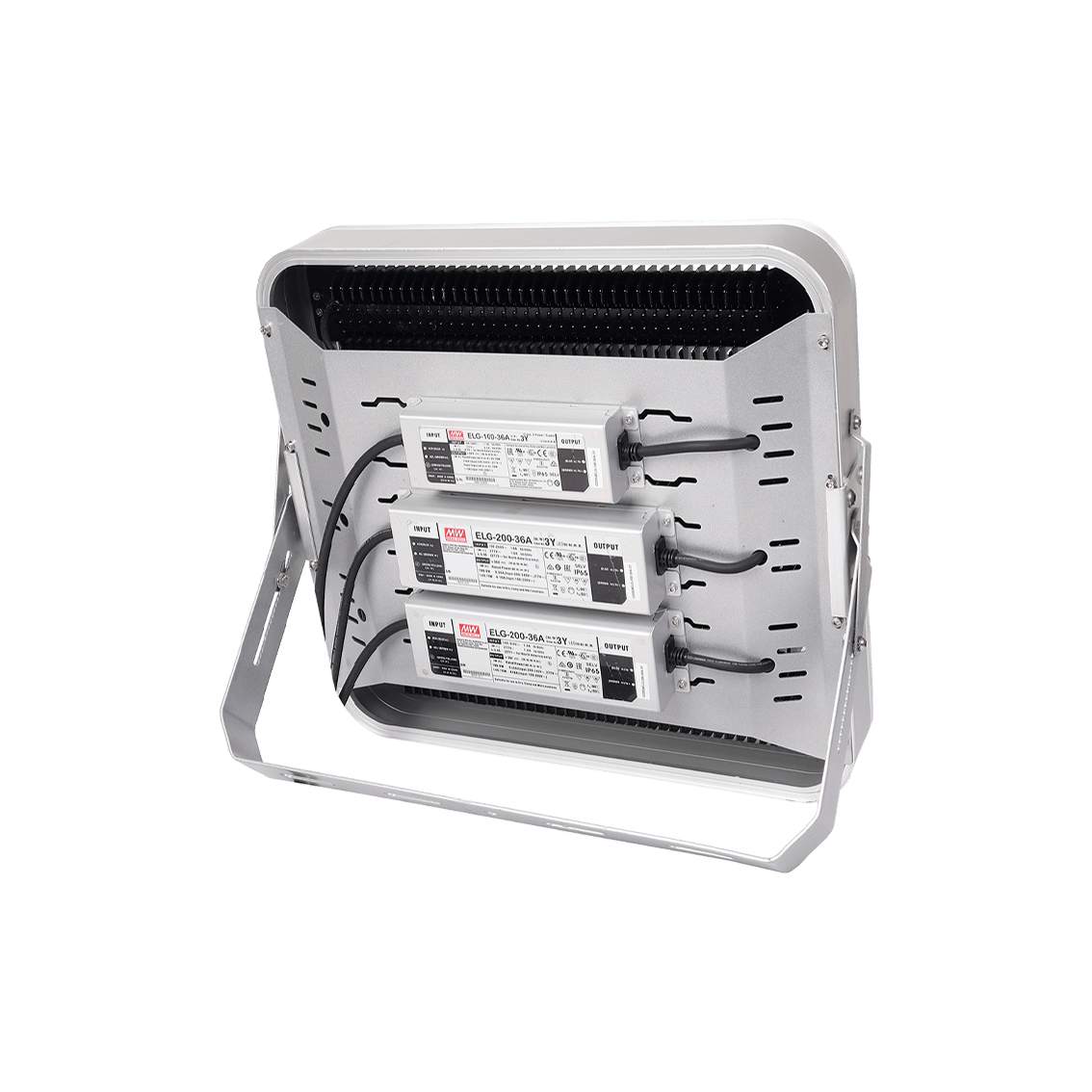 600W LED Floodlight 3000-6000K 648 LED Bulbs 478*478*210MM