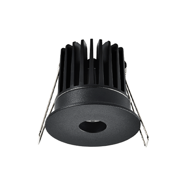 8W Recessed LED Black & White Aluminium Downlight Ø60*53.8MM