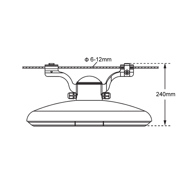 495*495*170MM New Led Street Light With Various Mounting Options 4CCT Available