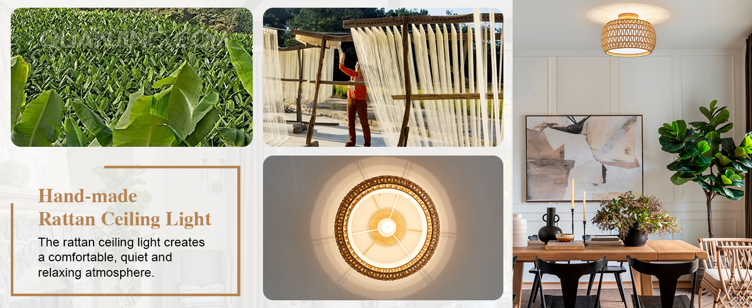 Rattan Ceiling Light (7)