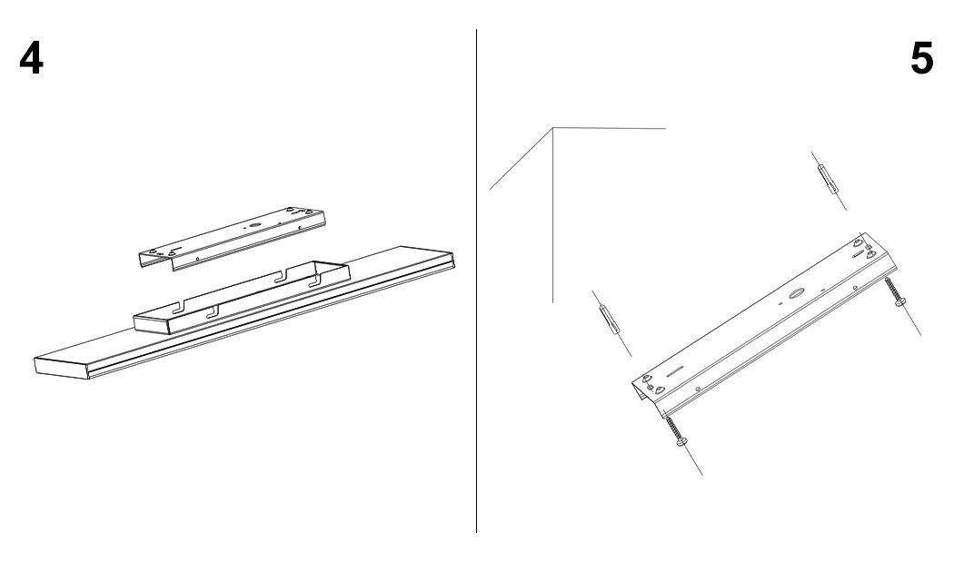 5. 20W 30W 40W 50W 60W 70W power modern LED purification lamp 3000K-4000K-6000K adjustable China manufacturing length 0.6m 0.9m 1.2m 1.5m Optional product installation drawing