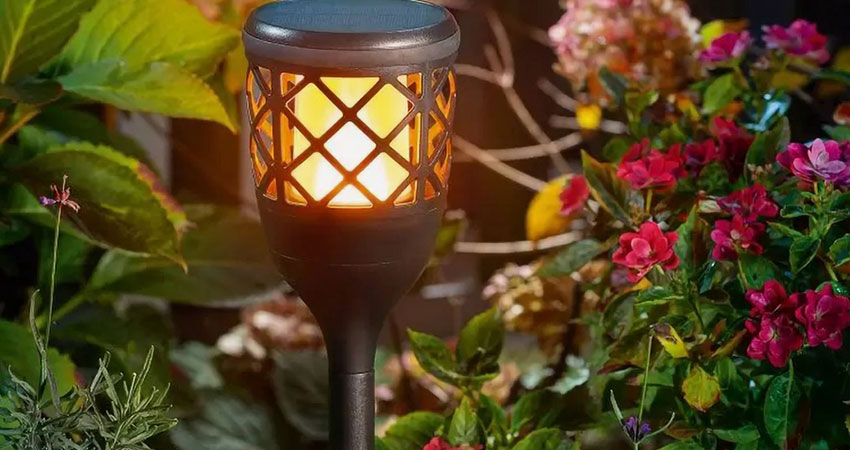 Solar LED Flame Light (5)