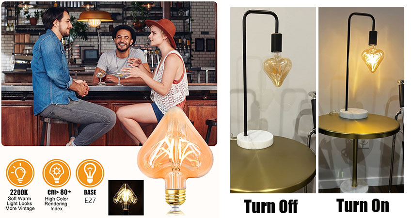 Led Light Bulb Vintage Bulbs (3)