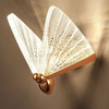 Gold Wall Lamp Butterfly LED Light of The Wall Luxury Modern Living Room Bedroom Bedside Hallway Porch - Wall Light Bedroom Light fixtures, Acrylic