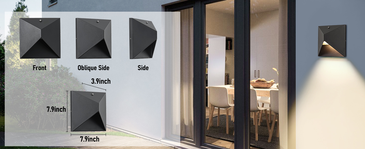 Outdoor Light Fixtures Wall Mount Dusk to Dawn (4)