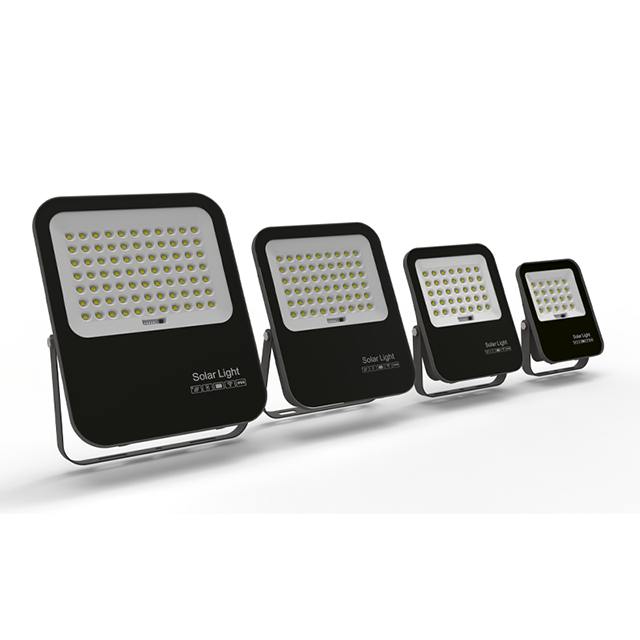 4 Power Options Black Aluminium Solar Panel Charging Time 4-6H Lighting 12H IP65 Waterproof Solar Lighting
