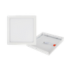 China made 6W/12W/18W/24W/30W square surface mounted panel lamp indoor lighting wholesale