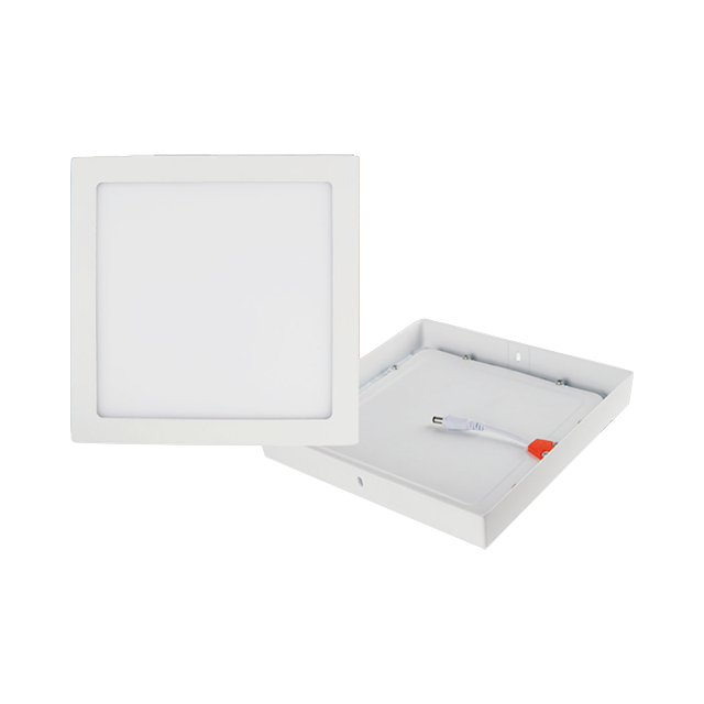 China made 6W/12W/18W/24W/30W square surface mounted panel lamp indoor lighting wholesale