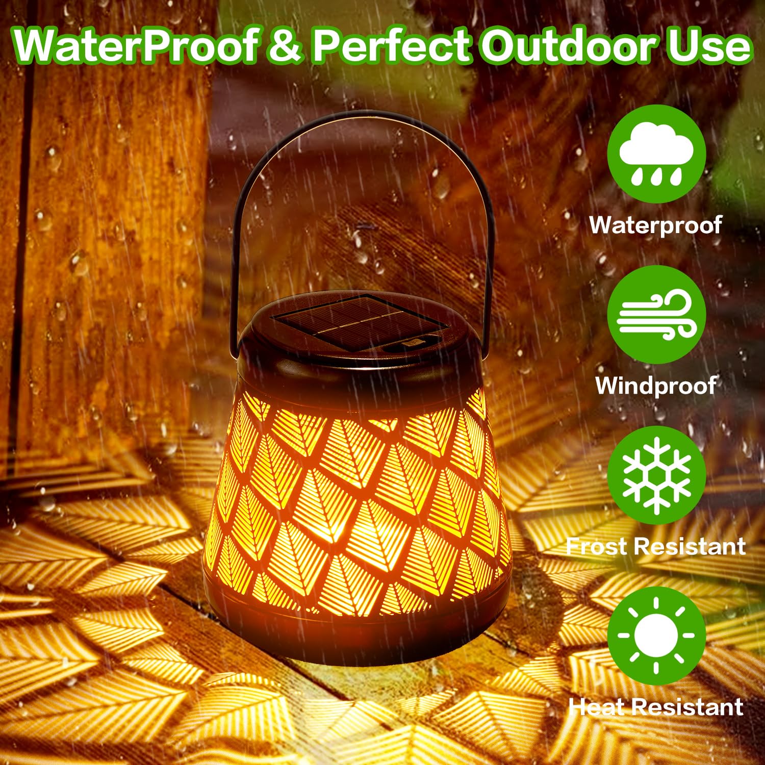 Solar Peacock Outdoor Hanging Lantern, Decorative LED Solar Waterproof Light for Yard, Patio, Lawn, Tabletop, Pathway, Landscape, Garden Decor 