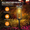 Bright Solar Pathway Lights Outdoor, 8 Pack Solar Garden Lights for Outside Waterproof, Outdoor Solar Lights for Yard Garden Lawn Walkway Driveway Landscape Lighting