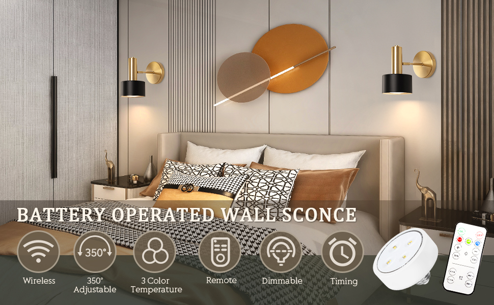 Battery Operated Wall Lights (1)