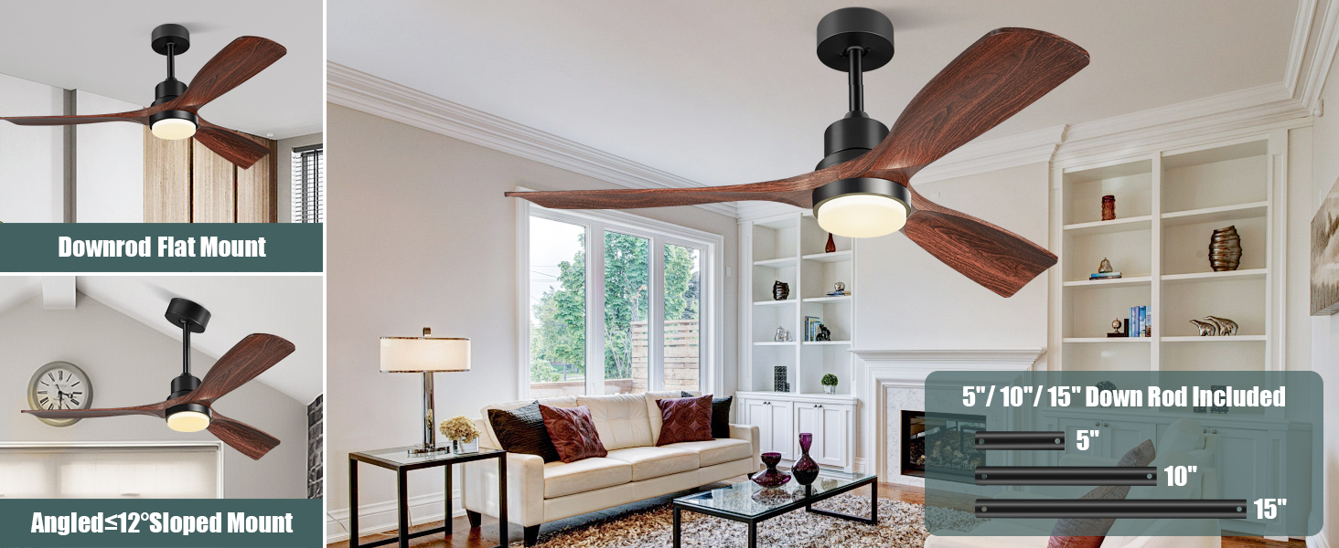 Ceiling Fans with Lights and Remote (15)