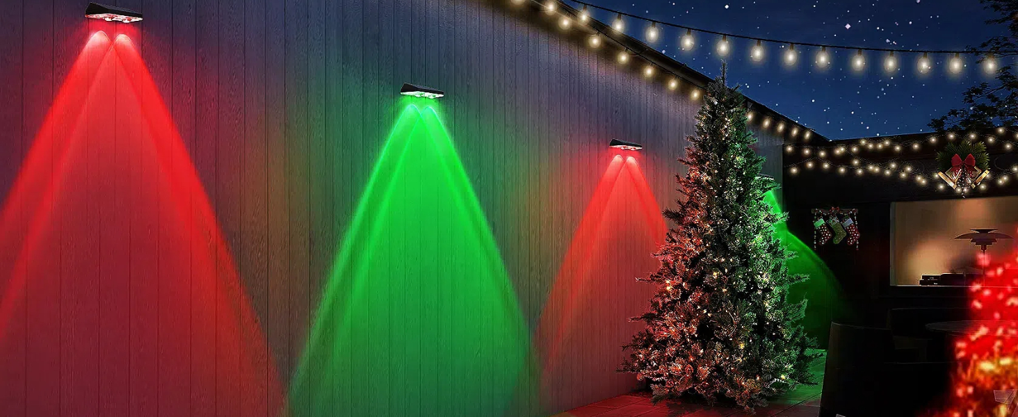 Solar Fence Lights Outdoor (6)