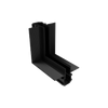 SR Modern magnetic track lighting accessories black and white track bar internal corner