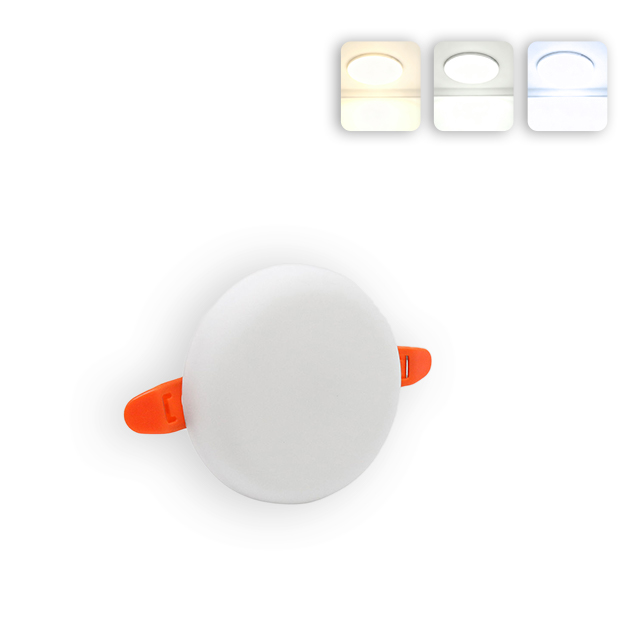 9W 3CCT Frameless LED Panel Light | &Oslash;90mm