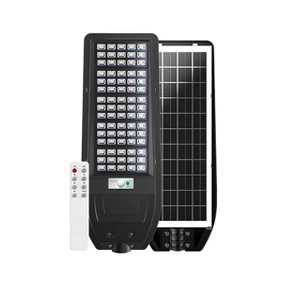 200W Solar LED Street Light with PIR Motion Sensor, 6500K Daylight for Outdoor Security Lighting