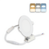 6W 3CCT Recessed LED Panel Light with CCT Switch | &Oslash;120mm