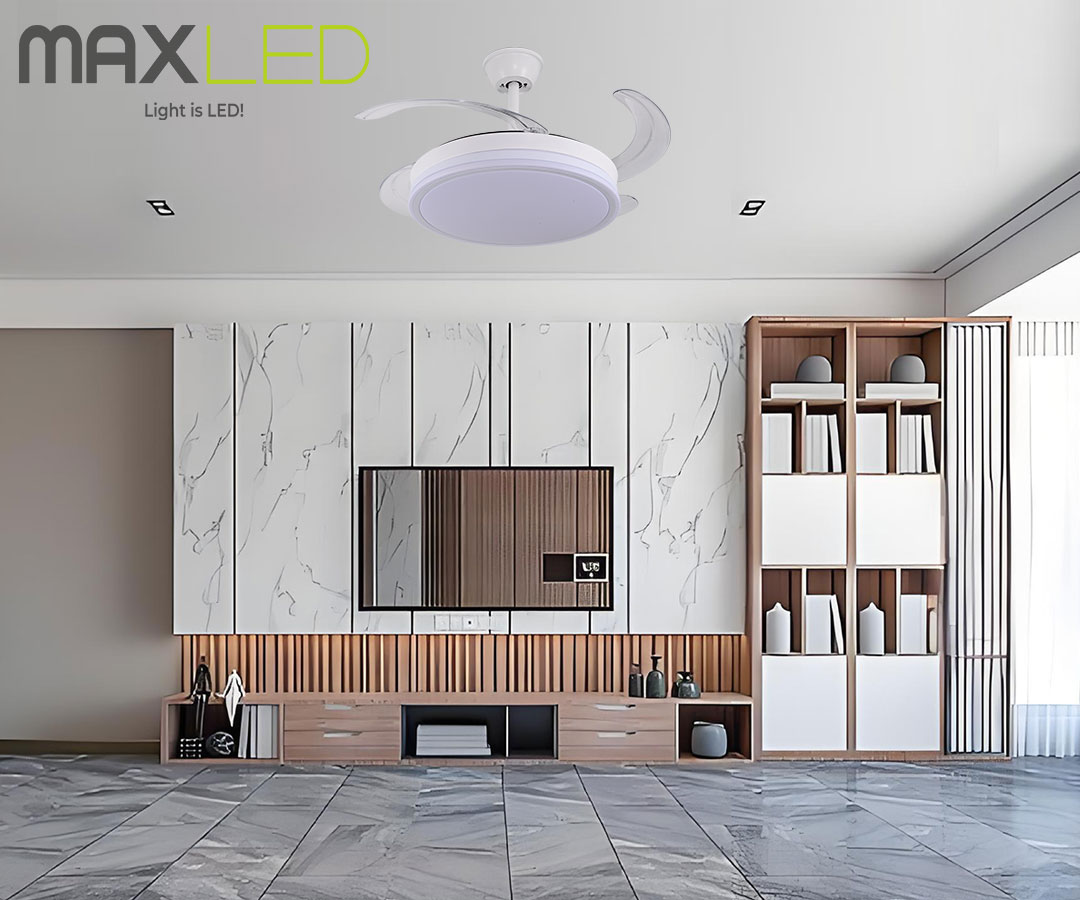 Introduction to Invisible Ceiling Fan with Light