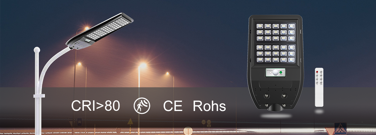 50W SOLAR LED STREET LIGHT CRI80 IP54 SNORDER 4000K 6500K