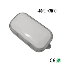 LED Ceiling Bulkhead IP65 IK10 16-20W Cold Stroge Light 120lm/W for Stroge Warehouse