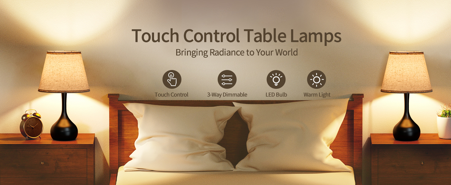 Touch Table Lamp for Bedroom (1)