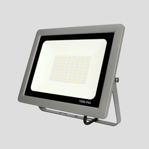 100W 6500K Smd2835 Made In China Gray 100W Led Floodlight Commercial Outdoor