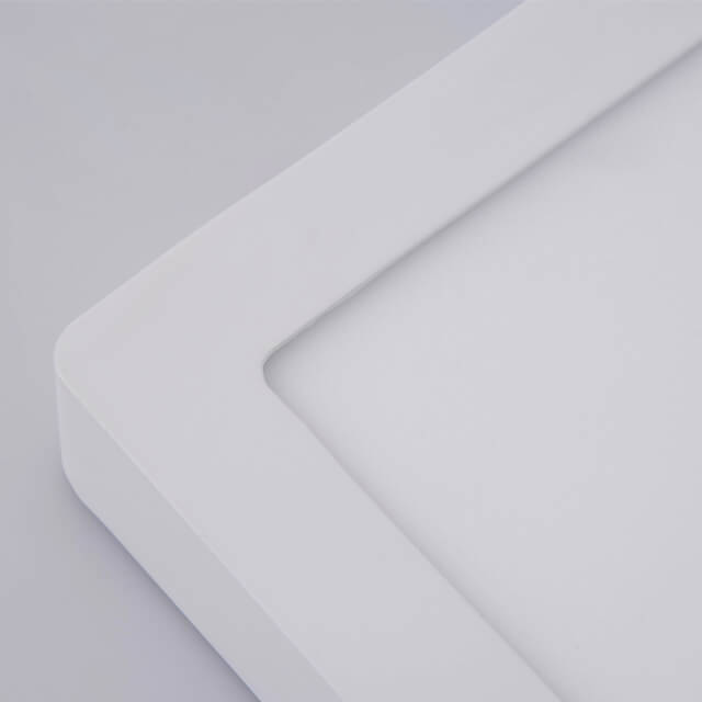 300*300 Exposed Panel Light 24W Square White Edge Adjustable Ceiling Downlight Led Panel Lighting Interior China Wholesale