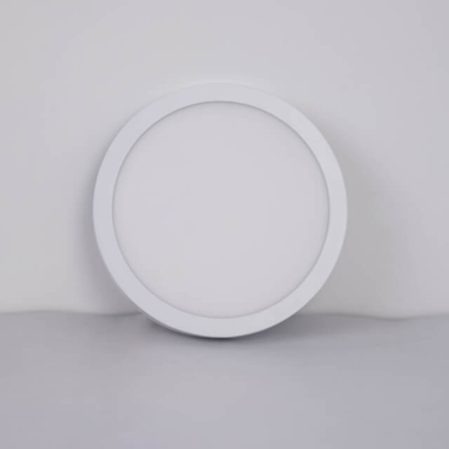 225*225 Surface Mount Panel Light 18W Round With White Trim Thin Ceiling Light Round Panel Light Led Et Interior China Wholesale