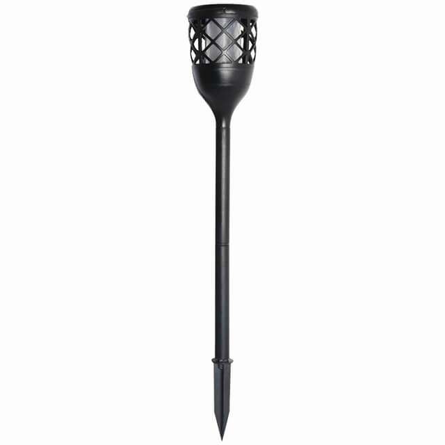 USB chargeable Solar LED Flame Light With Montion Sensor