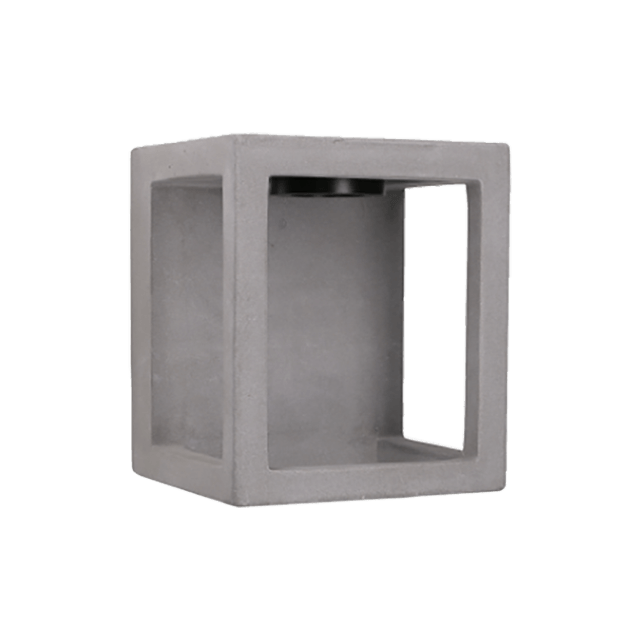 170*170*200MM IP65 Outdoor Wall Light Dimmable Three-Terminal Switch 6W 200 Lumens