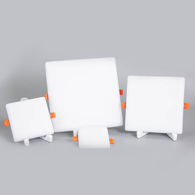 24W Bezel-less Recessed 120 Bead Square Panel Light LED Ceiling