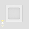 18W 3CCT Ip20 Square Surface-Mounted Panel Light Dimmable Led Ceiling Down Panel Light