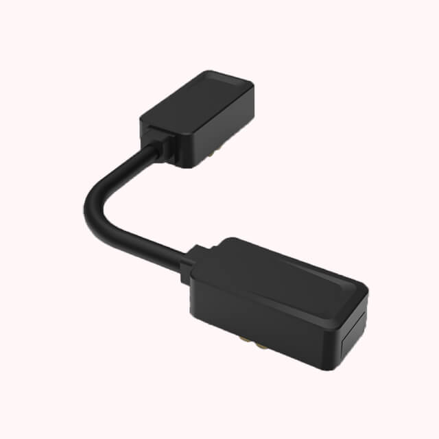 Input Modules 0.5M Wire Length Pc Black Ip20 Magnetic Light Input Module Magnetic Led Track Lights System