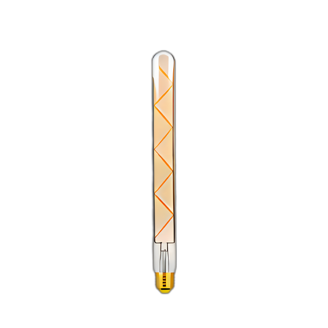 Cylindrical amber decorative tungsten lamp 4W/8W can choose E27 lamp holder