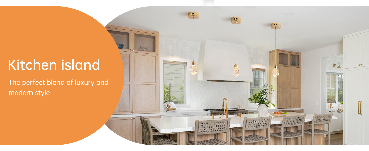 Modern Gold Pendant Light Fixtures (6)