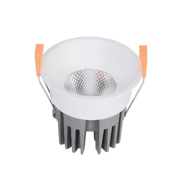 8W Modern Recessed LED Downlight 2700K 4000K Optional Black & White Optional