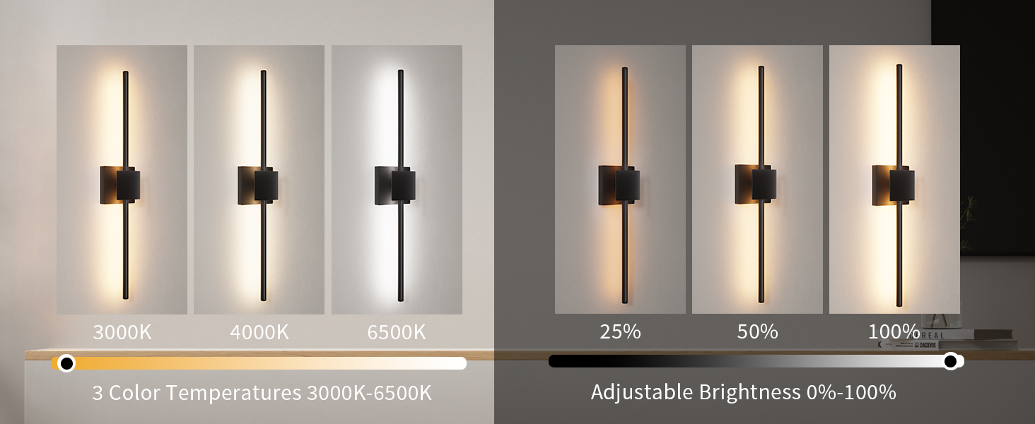Battery Operated Wall Sconces (6)