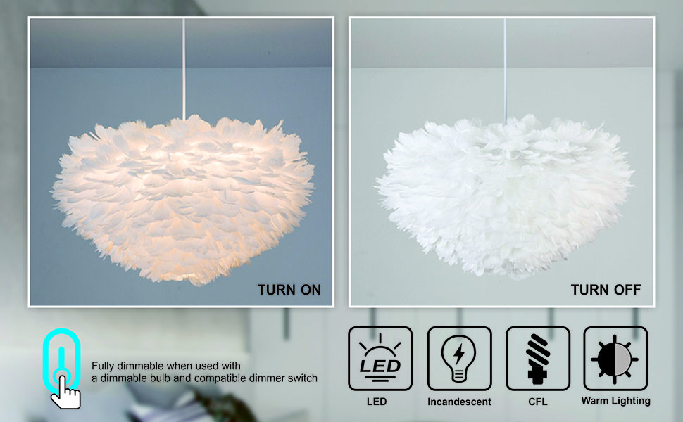 Nordic Feather Pendant Light (8)