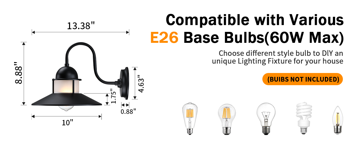 Outdoor Wall Light Fixtures (5)