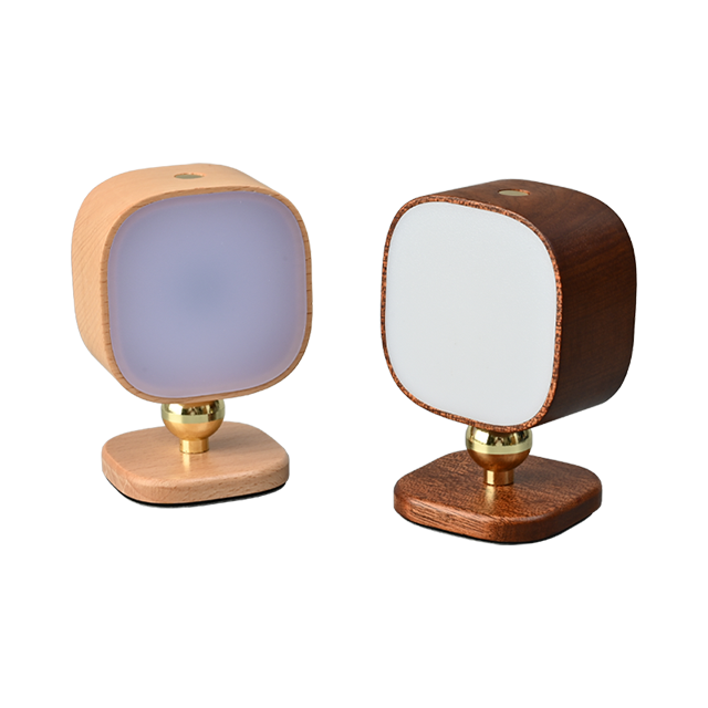 Square Wooden Nightlight 4W Magnetic fitting 360° illuminated 3CCT adjustable