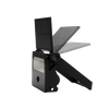 18650 Battery Black Solar Floodlight Charging Time 12-13H 200lm 800lm Solar Lighting IP54
