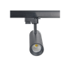 Made in China 15W LED sand white track light 60*165mm black plastic front ring + aluminium cup White housing