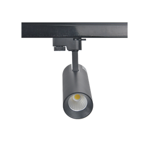 Made in China 15W LED sand white track light 60*165mm black plastic front ring + aluminium cup White housing