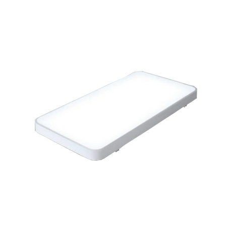 White Light Color Panel CCT + RGB Modern White Panel Light 50W Square IP20 Thick Panel Light ...
