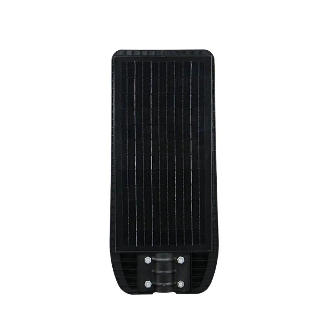 Made in China 50W Integrated Solar Black Street Light 800lm Solar Panel 5V5W Monocrystalline Silicon