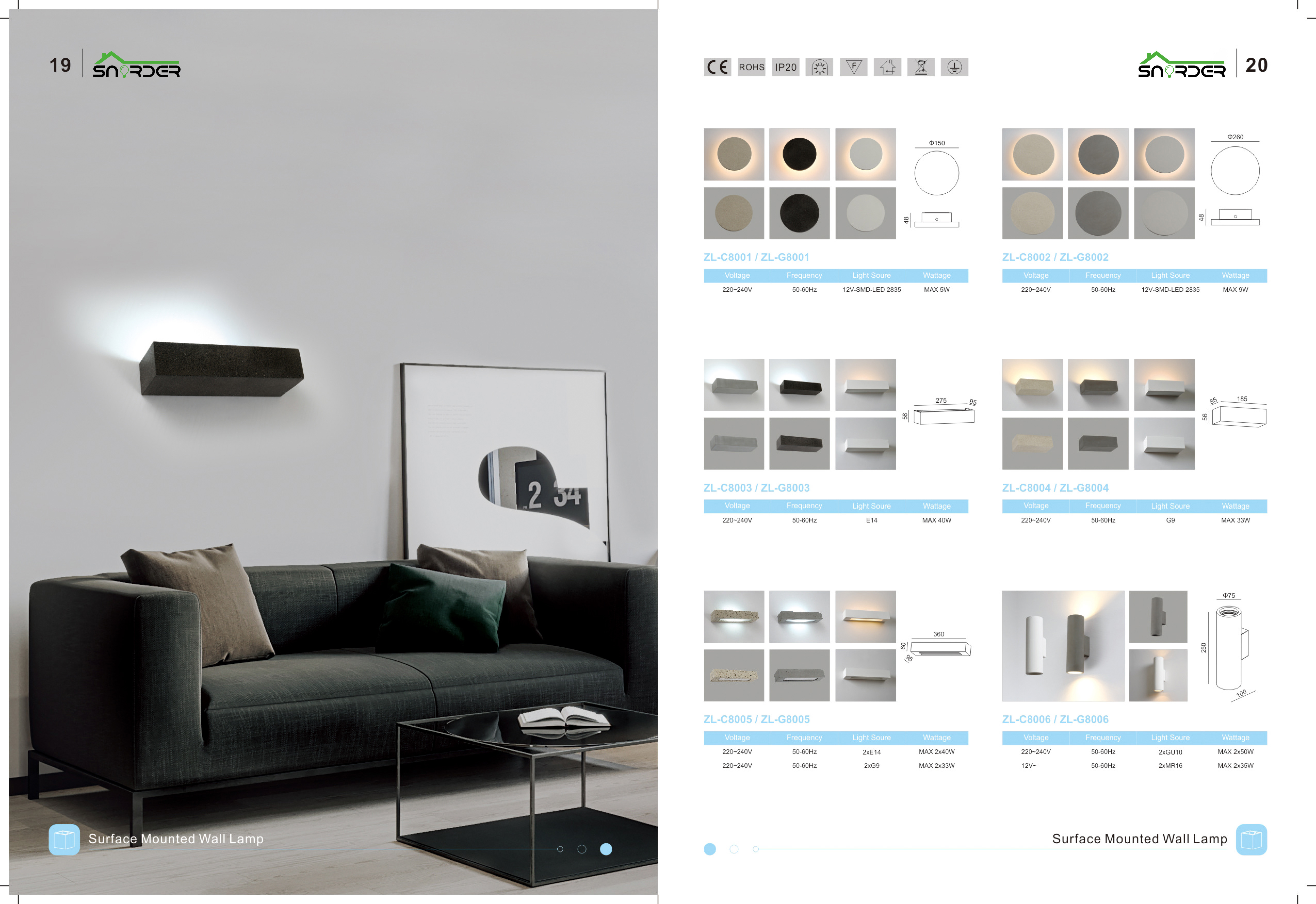 2025 Catalog For Gypsum Series Light SNORDER 2