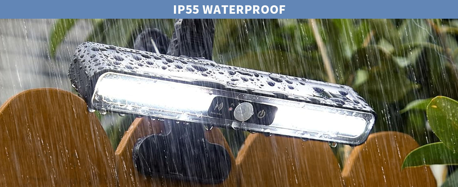 Clip On Solar Motion Lights Outdoor Waterproof (3)