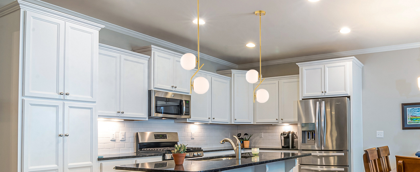 Modern Gold Pendant Light (2)