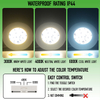5W 3CCT Round Recessed LED Panel Light with CCT Switch | &Oslash;85mm
