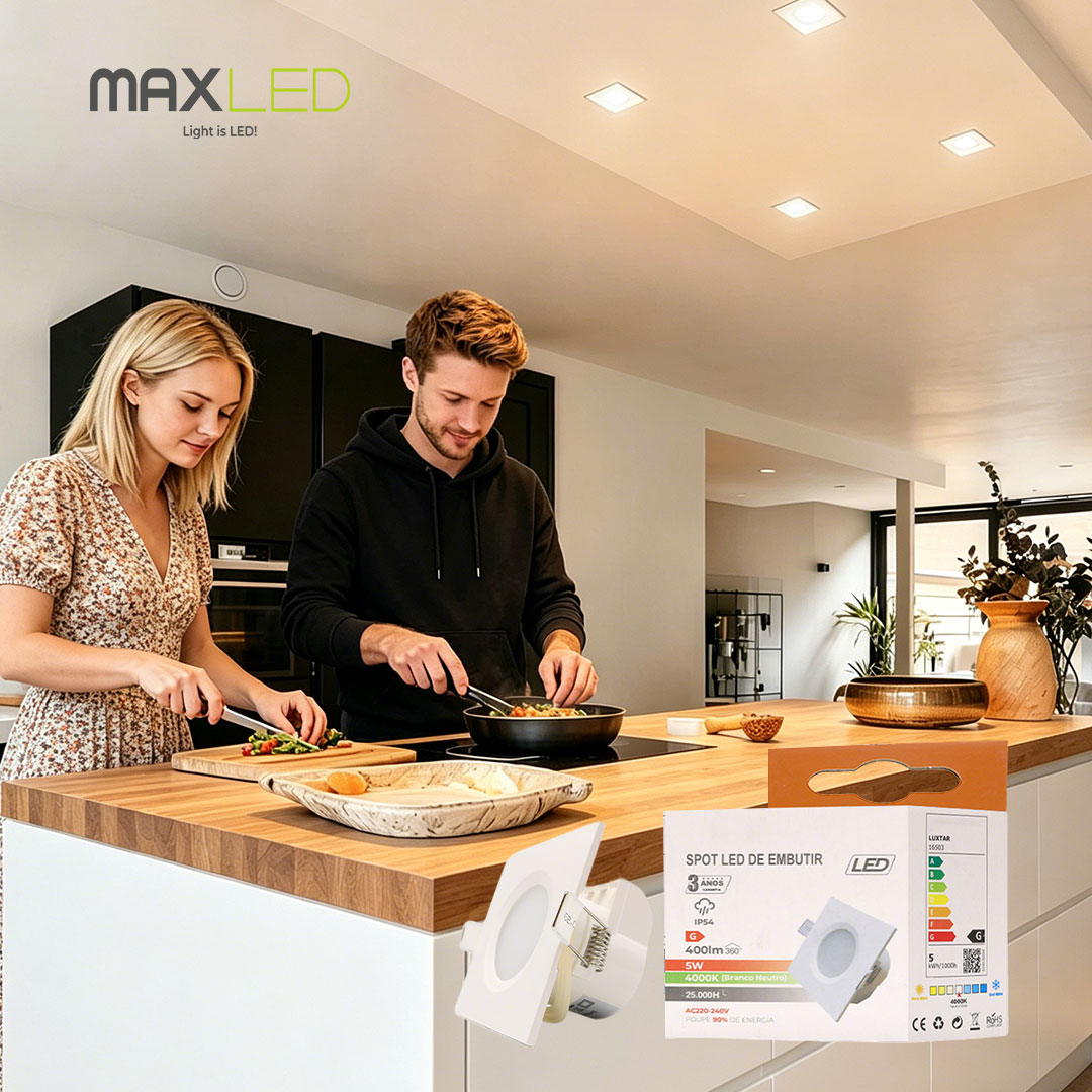 Maxled, Light is Led! LED Einbaustrahler 230V – Perfekte Beleuchtung für Ihr Zuhause